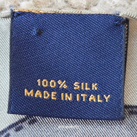 Brooks Brothers Silk Square Scarf Game Birds Pheasant - Picture 9 of 16